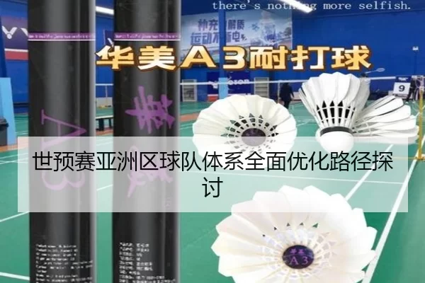 世预赛亚洲区球队体系全面优化路径探讨